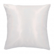 Housse de coussin carrée blanche pour sublimation à paillettes