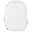 Funda cojín ovalada raso sublimable - 27x36cm