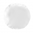 Housse de coussin ronde en satin sublimable avec rabat - Ø19,5cm