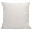 Housse de coussin avec poche en lin sublimable 30x30cm