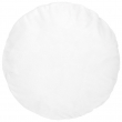 Housse de coussin ronde en peluche sublimable avec rabat - Ø28cm