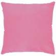 Funda cojín felpa sublimable reverso de color rosa ceniza