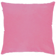 Housse de coussin en peluche sublimable avec dos couleur rose cendré