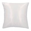 White Square Sublimation Cushion Cover with glitter