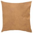 Housse de coussin pour sublimation aspect cuir Marron