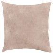 Housse de coussin pour sublimation aspect cuir Camel