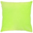 Sublimation Plush Cushion Cover with Coloured Back - Light Lime Green