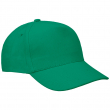 Cap 5 panels cotton Green