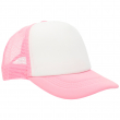 Casquette enfant rose et blanche pour sublimation