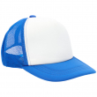 Gorra de niño para sublimación Azul/Blanco