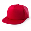 Gorra para sublimación visera plana color Rojo