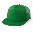 Gorra para sublimación visera plana color Verde