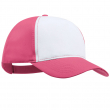 Casquette bicolore sublimable - Fuchsia / Blanc