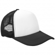 Casquette bicolore sublimable - Noir/Blanc