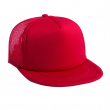 Sublimatable Red Flat Visor Cap