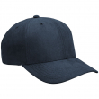 Gorra 6 paneles suede - Azul Marino