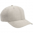 Gorra 6 paneles suede - Gris