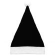 Bonnet de Noël pour sublimation - Noir - Lot de 10 unités