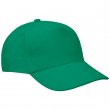 Gorra 5 paneles algodón Verde