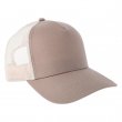 Gorra algodón 5 paneles Rapper Cotton - Kaki/Piedra