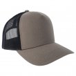 Gorra algodón 5 paneles Rapper Cotton - Verde Oliva/Negro
