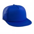 Gorra visera plana azul sublimable