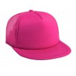Gorra visera plana rosa sublimable