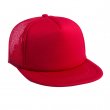 Gorra visera plana roja sublimable