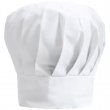 Chef's Hat with Velcro - White