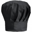 Chef's Hat with Velcro - Black