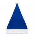 Bonnet de Noël pour sublimation - Bleu - Lot de 10 unités