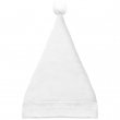 Bonnet de Noël pour sublimation - Blanc - Lot de 10 unités