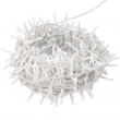 Guirnalda blanca para árbol de Navidad con luces LED blancas parpadeantes