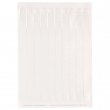 Feuille A4 blanche imprimable laser avec 10 bracelets - Pack de 10 pcs
