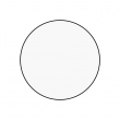 Magnet en aluminium rond Ø3,8cm sublimable