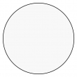 Sublimable Round Aluminium Magnet Ø5.7cm