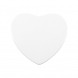 Imán cerámica corazón 6,5x6,5cm sublimable
