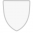 Sublimable MDF3 Wood Magnet Triangular Shield - 5.7x6.5cm