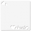 Sublimation MDF3 Wooden Magnet Abuelos Hearts - Pack of 5 units