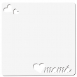 Sublimation MDF3 Wooden Magnet Mamá Hearts - Pack of 5 units