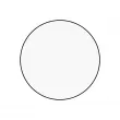 Magnet en aluminium rond Ø3,8cm sublimable