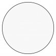 Magnet en aluminium rond Ø5,7cm sublimable