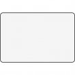 Magnet rectangulaire en aluminium 5x7,5cm sublimable