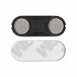 Imán con base para insignias - Ovalado doble 33x12mm