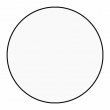 Sublimable Fridge Magnet - MDF3 - Round Ø7cm