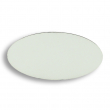 Insignia de madera ovalada con imán - Pack de 5 uds