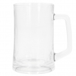 Sublimable Frosted Clear Glass Beer Stein - 360ml