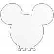 Acrylique sublimable pour lampe veilleuse - Mickey