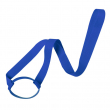 Sublimation Cup Holder Lanyard - Blue