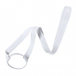 Lanyard Portavasos sublimable - Blanco